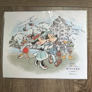 NEW Disney’s Riviera Resort Lithograph